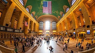 Walking Tour of Grand Central Terminal — New York City 【4K】🇺🇸 [upl. by Corvin]