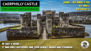 Caerphilly Castle  The Largest in Wales 2nd in Britain [upl. by Ameluz]