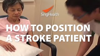 How To Position A Stroke Patient [upl. by Ulita]