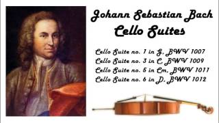 Johann Sebastian Bach  Cello suites in 432 Hz great for reading or studying [upl. by Lacey]