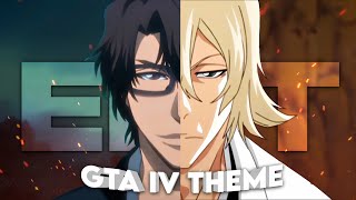 Aizen x Urahara  GTA IV Theme Edit [upl. by Cerellia203]